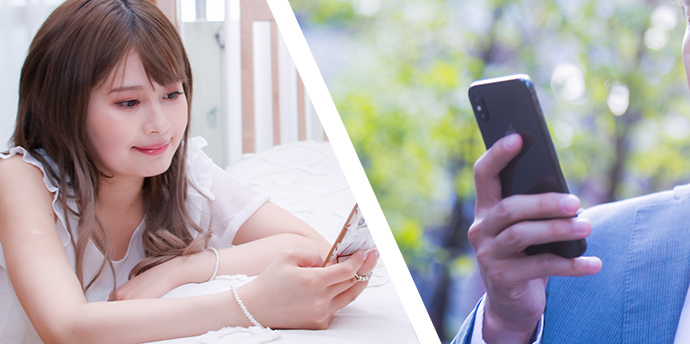 VI-VOをスマートフォンで利用するイメージ